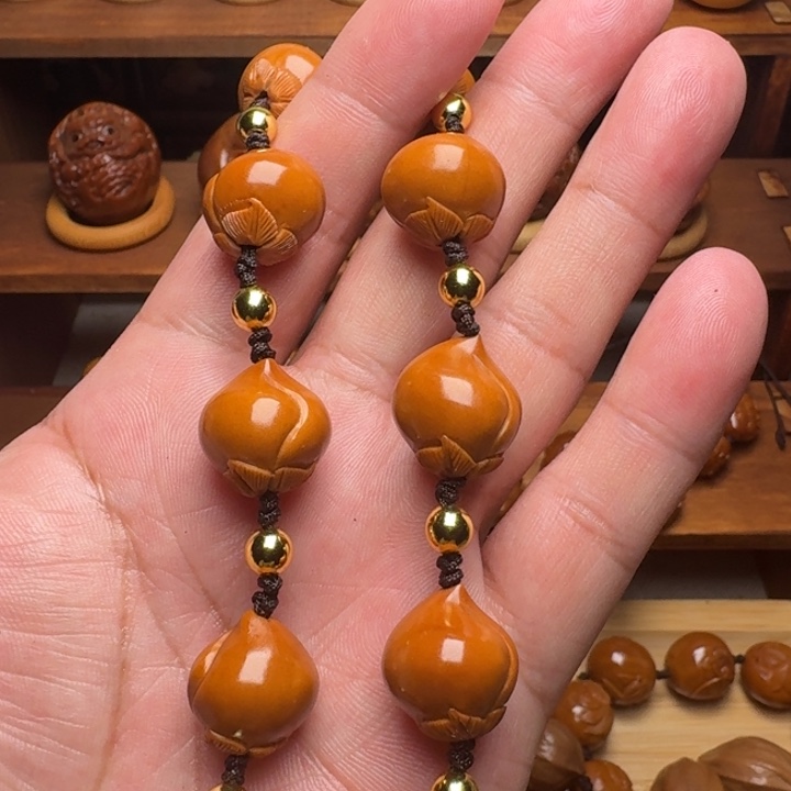 橄榄核手串/手链手工仙桃手串