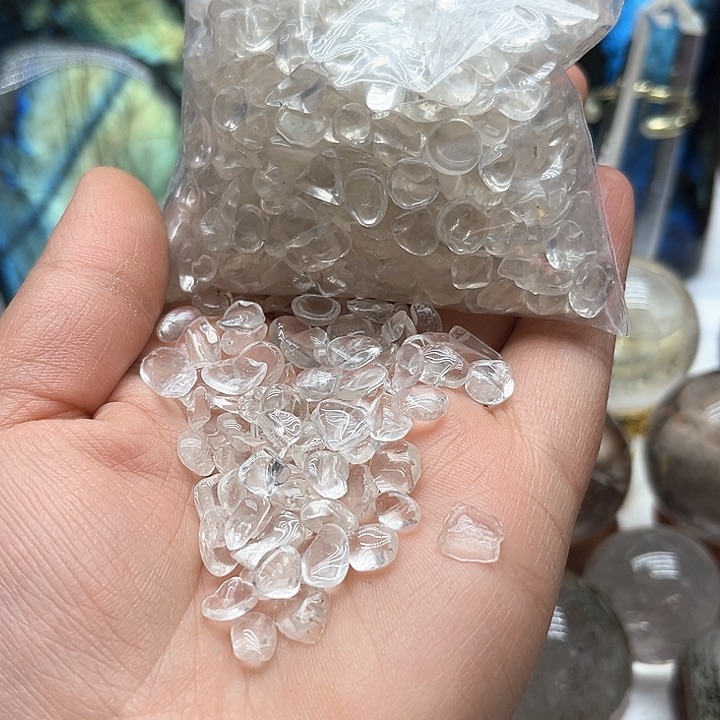 水晶200克水晶碎石未镶嵌