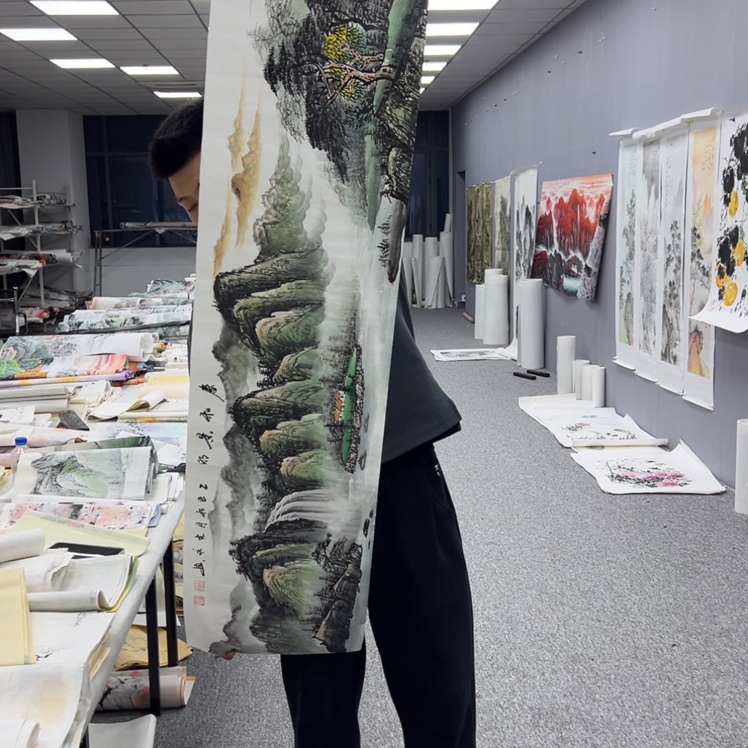 国画纯手绘字画宣纸