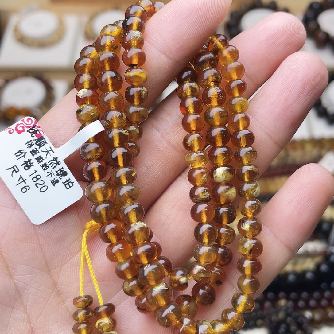 琥珀未镶嵌裸石六90766