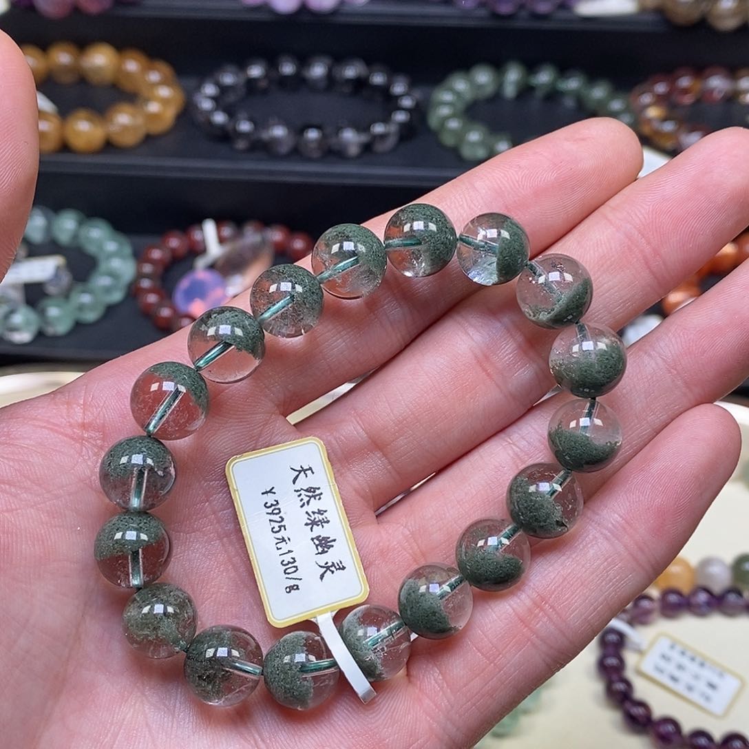 水晶手串未镶嵌手串10.5