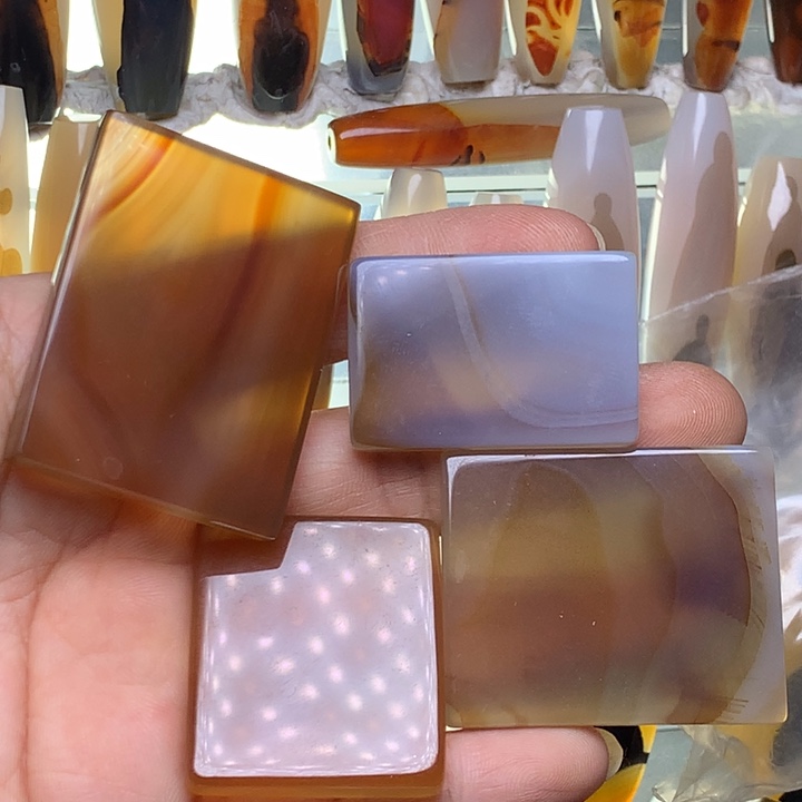 玛瑙/玉髓颈饰未镶嵌122