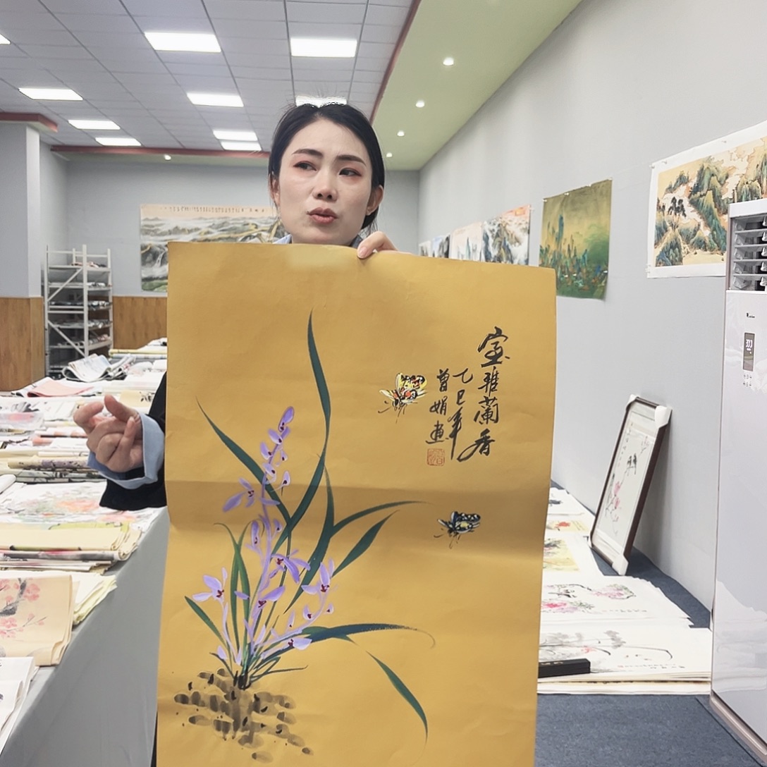 国画国画纯手绘作品