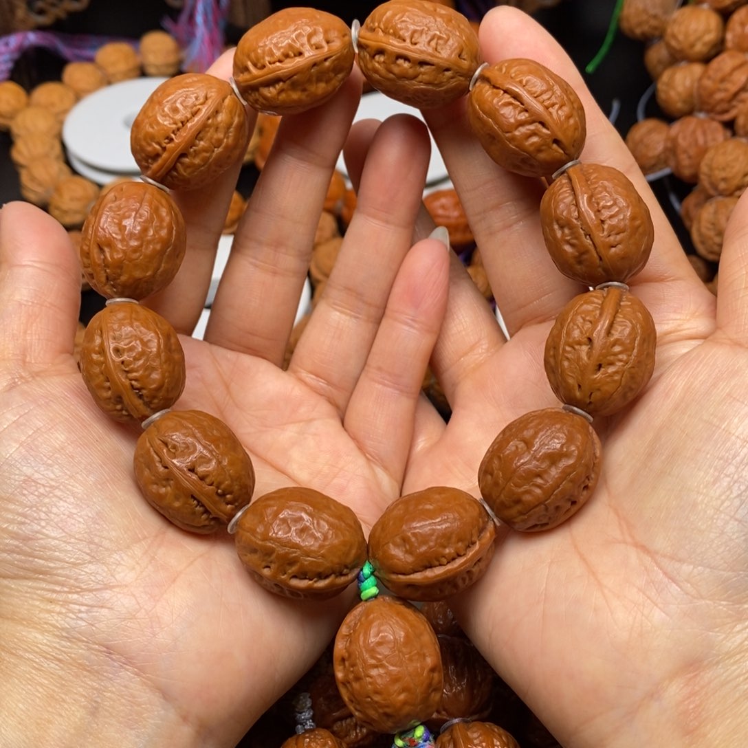 桃核手串正*极小红枣，