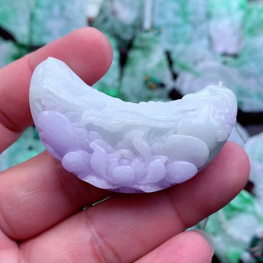 翡翠吊坠(不含链)未镶嵌