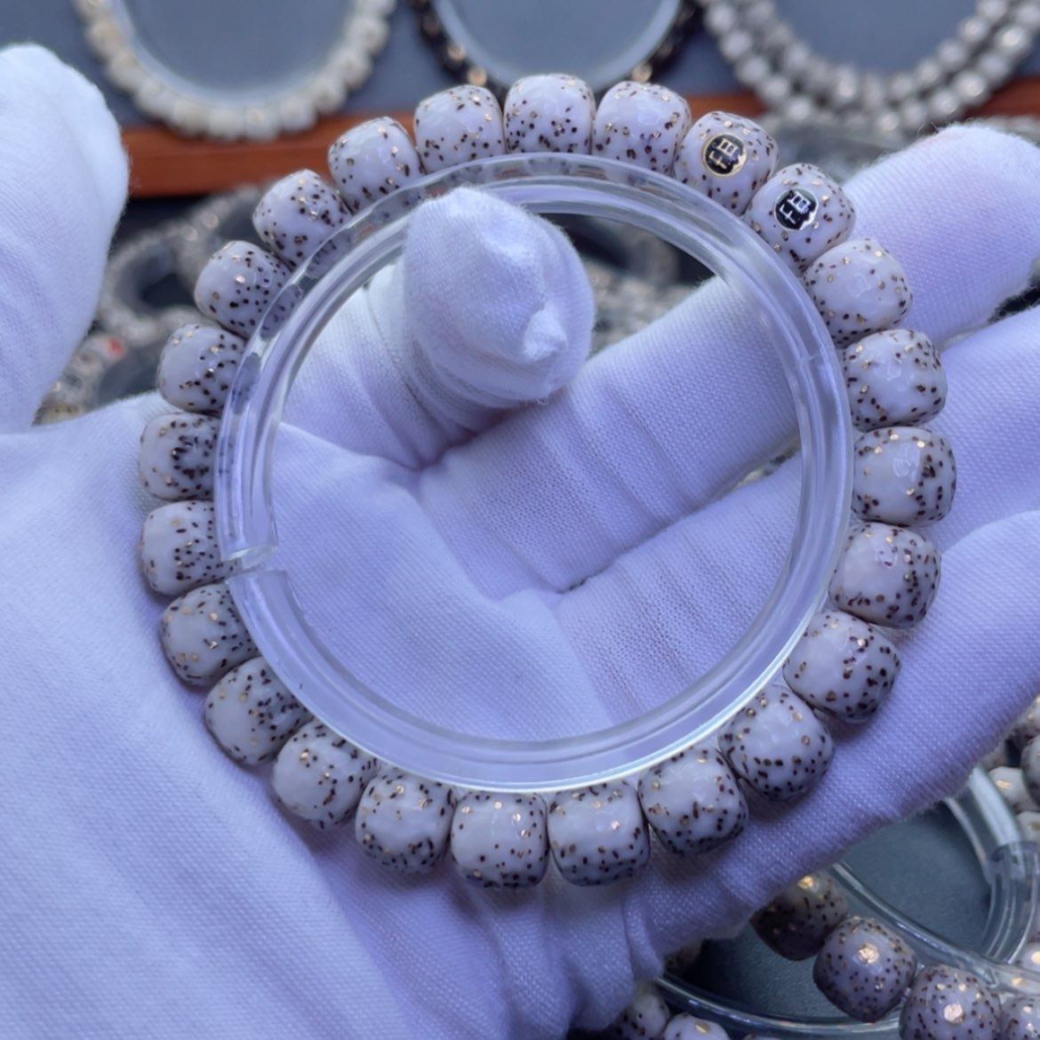 【闪购商品】星月菩提手串大留白龙鳞