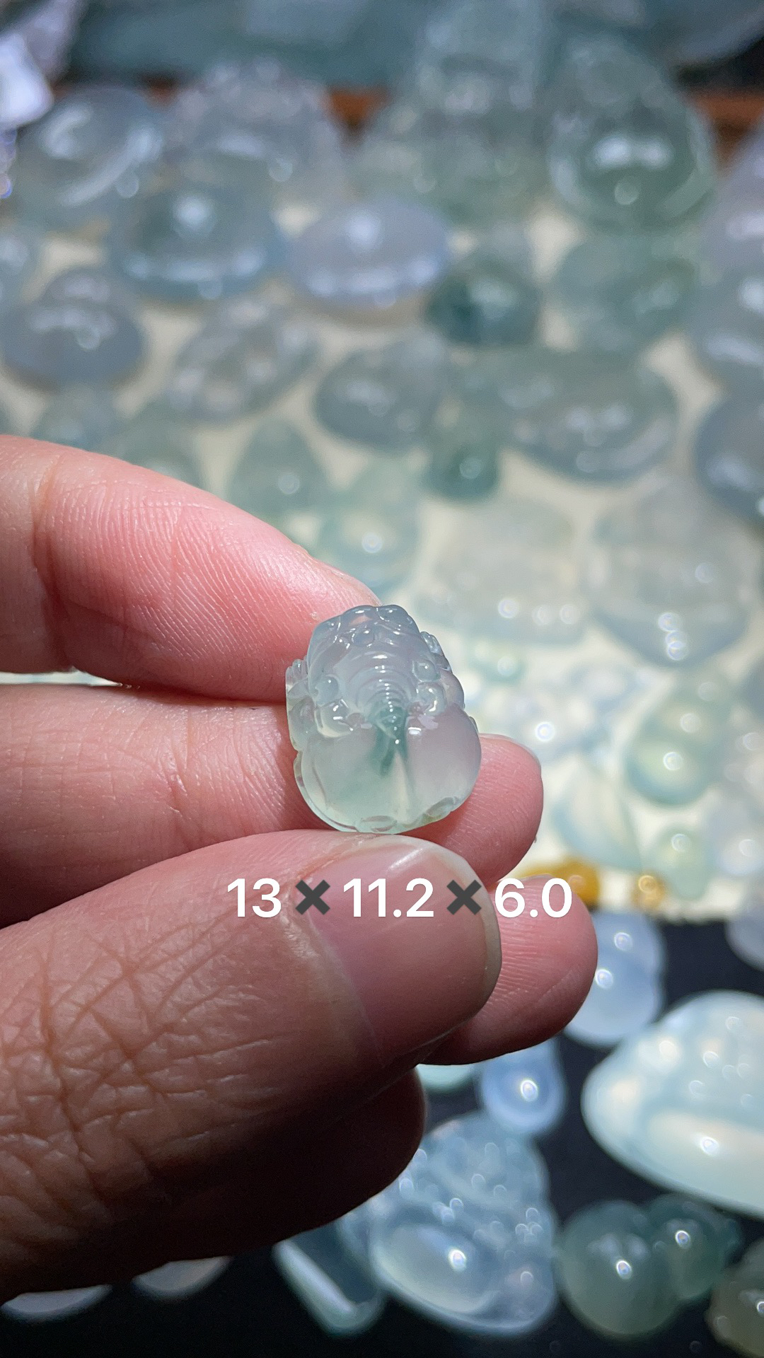 天然缅甸翡翠a货貔貅