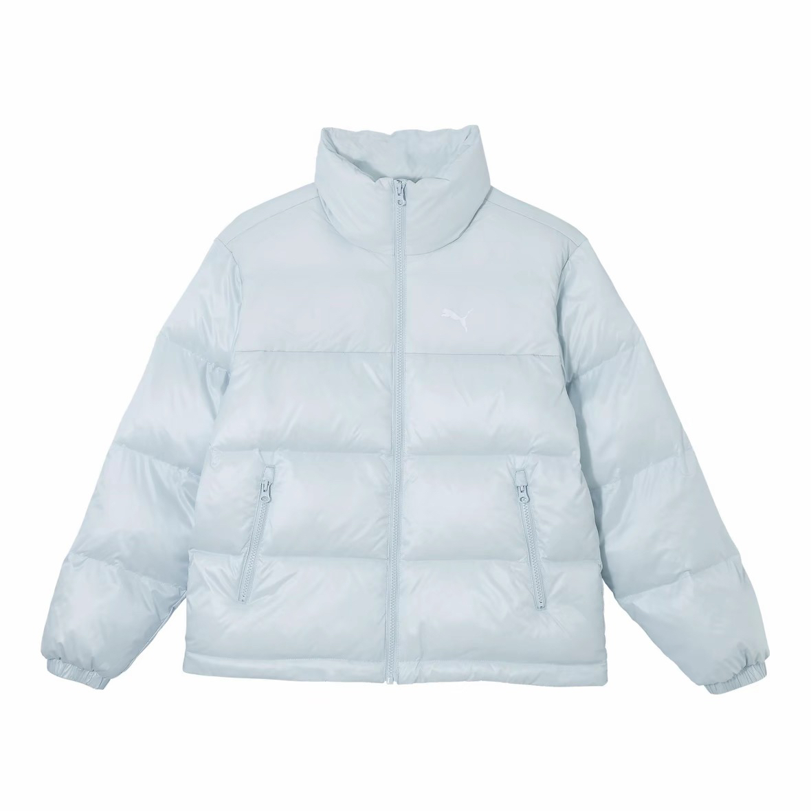 【XW专属】PUMA PADDED 隔冷保温立领棉服 女款 银色 687433