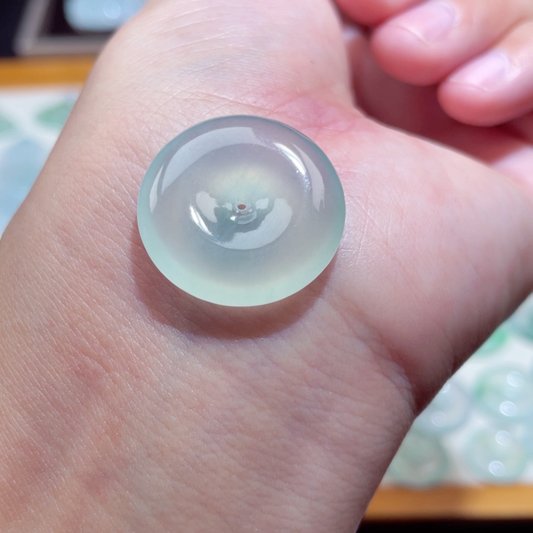 颈饰未镶嵌翡翠扣子