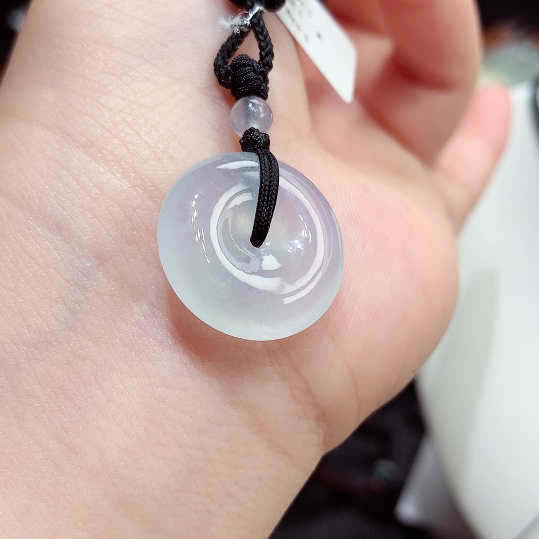 颈饰未镶嵌翡翠翡翠14，19.4/5.3