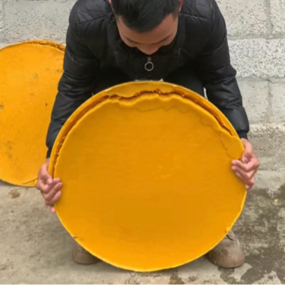 中蜂蜡土蜂蜡诱蜂专用中蜂老脾熬制养蜂必备