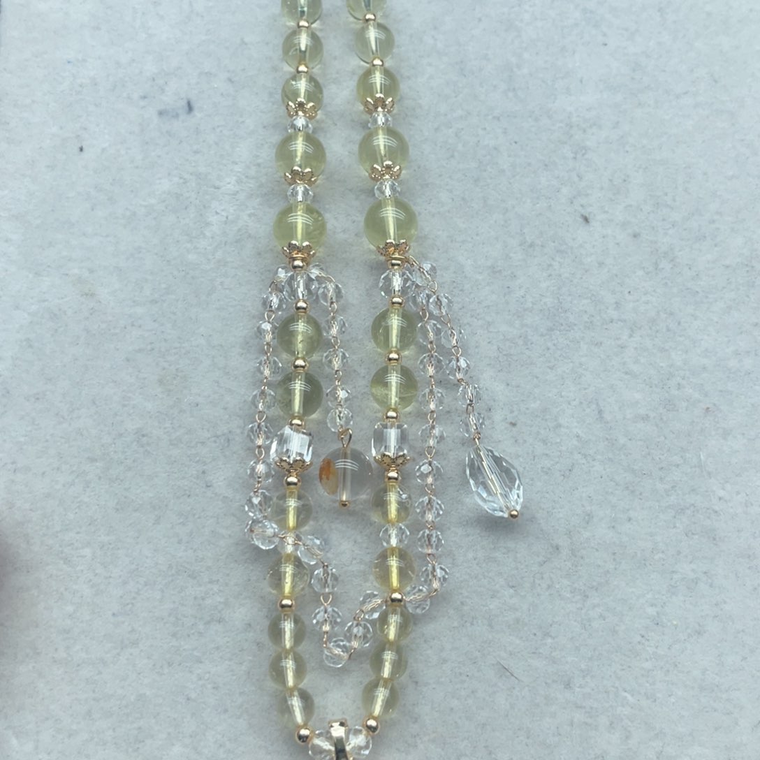 水晶吊坠(不含链)未镶嵌余*