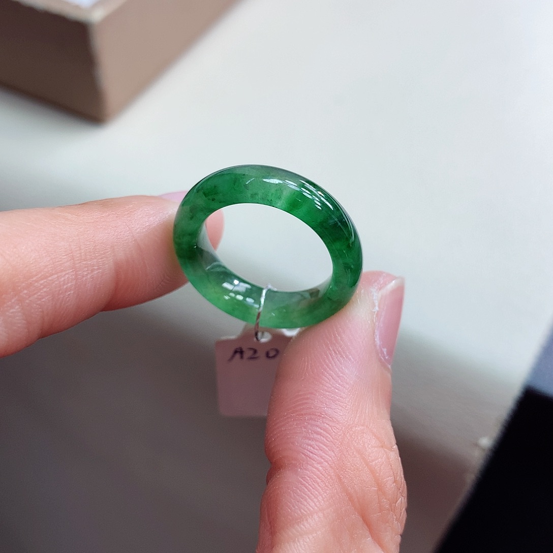 未镶嵌戒指翡翠12号