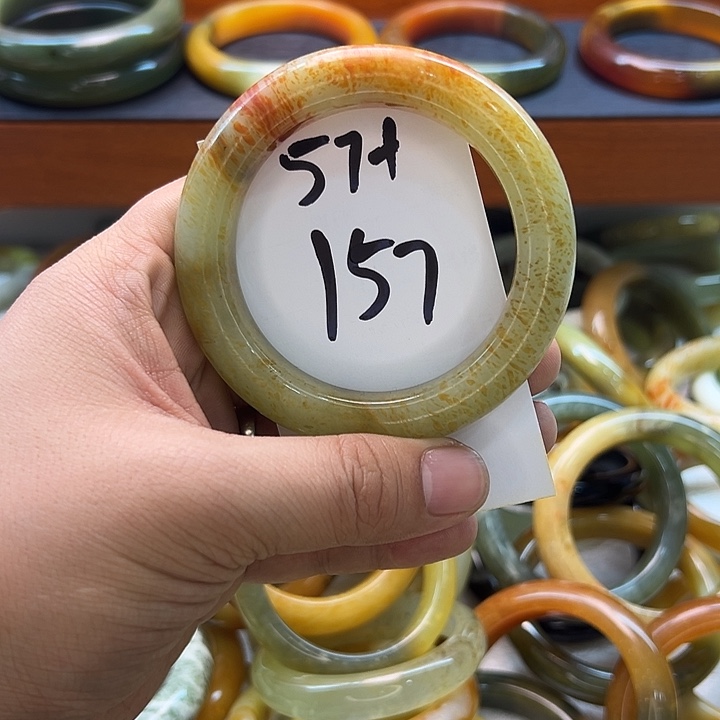 蛇纹石玉合金手镯