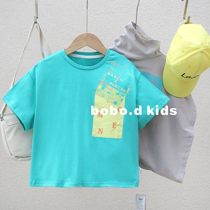 波波龙男童夏季短袖T恤NT2062814