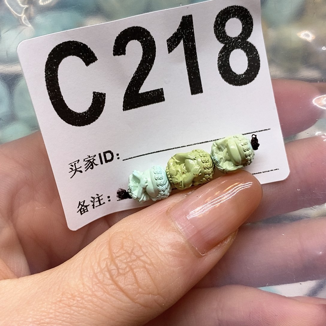 未镶嵌绿松石绿松石配饰定制