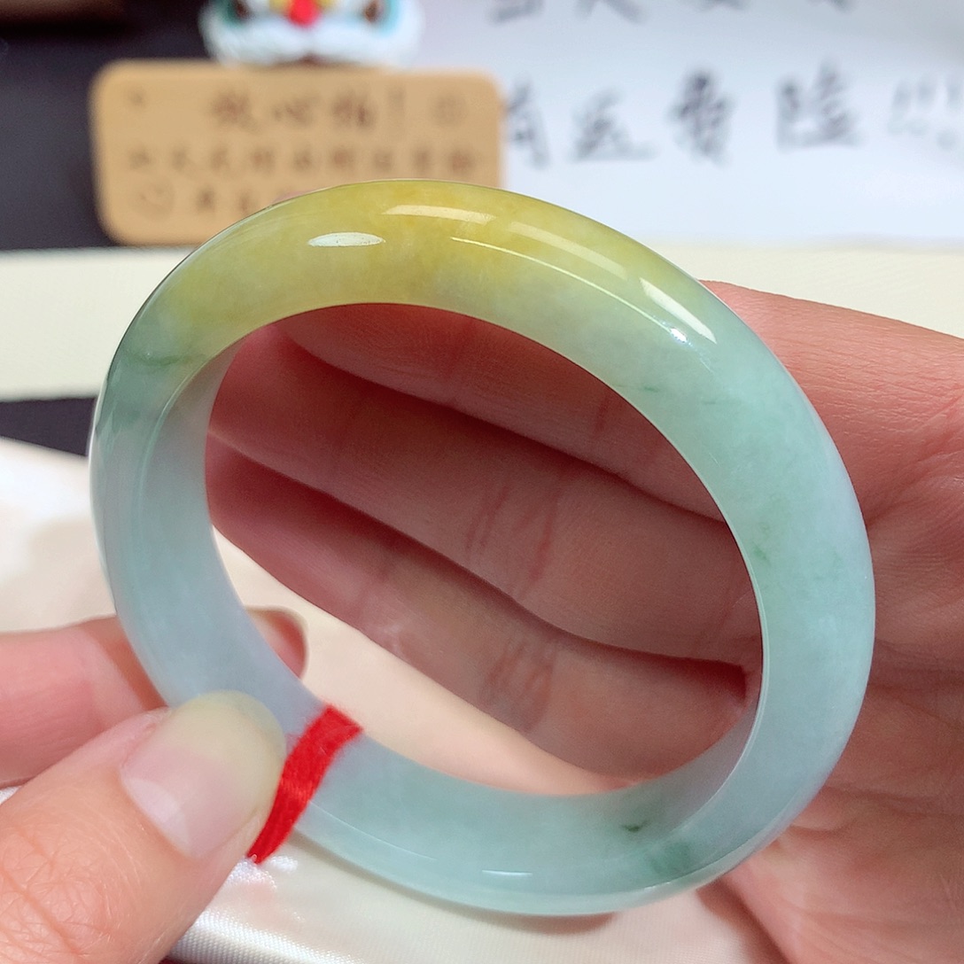 翡翠未镶嵌手镯1273