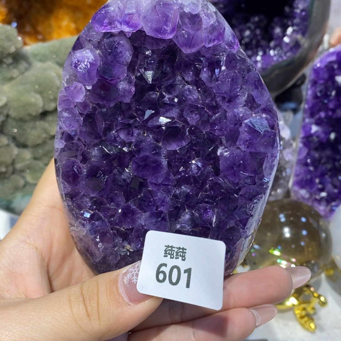 未镶嵌紫晶大型摆件（非配饰）大紫牙