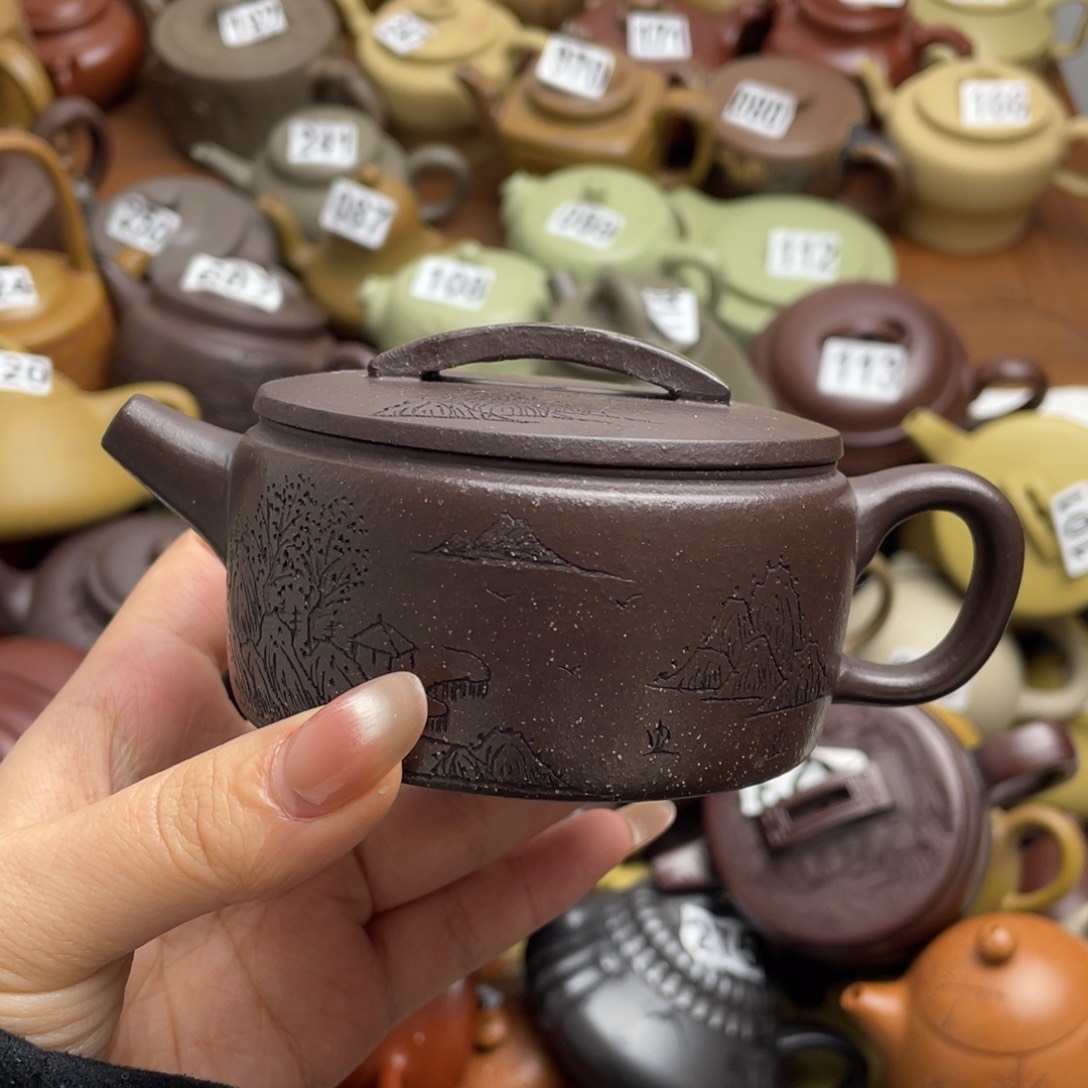 紫砂茶壶紫砂微瑕