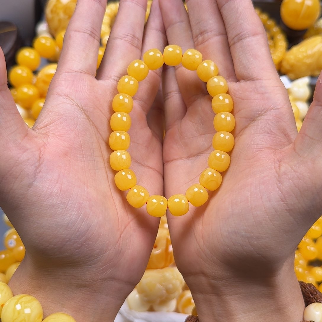 蜜蜡珠宝奇石未镶嵌同料11mm