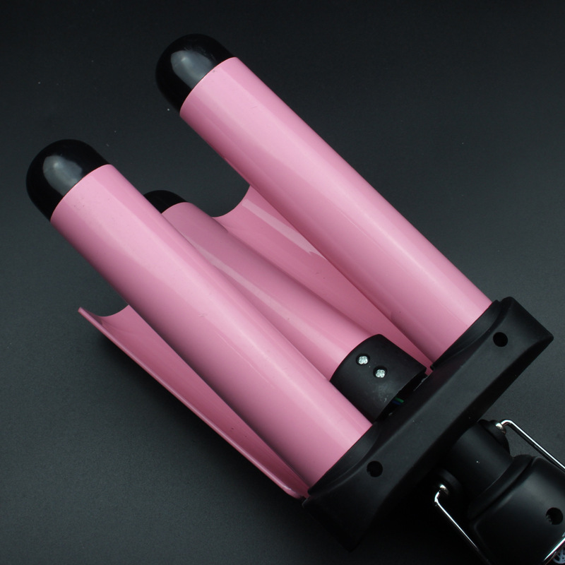 懒人三管卷发神器韩式蛋卷头梨花头陶瓷卷发器卷发棒不伤发烫发棒