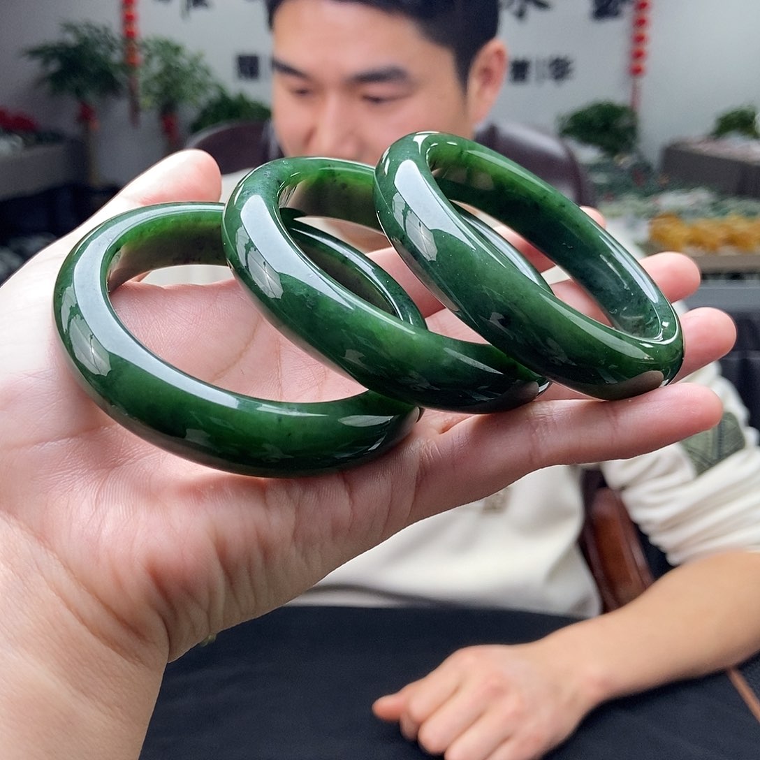 和田玉54-56颜色多样性发拍一发一未镶嵌