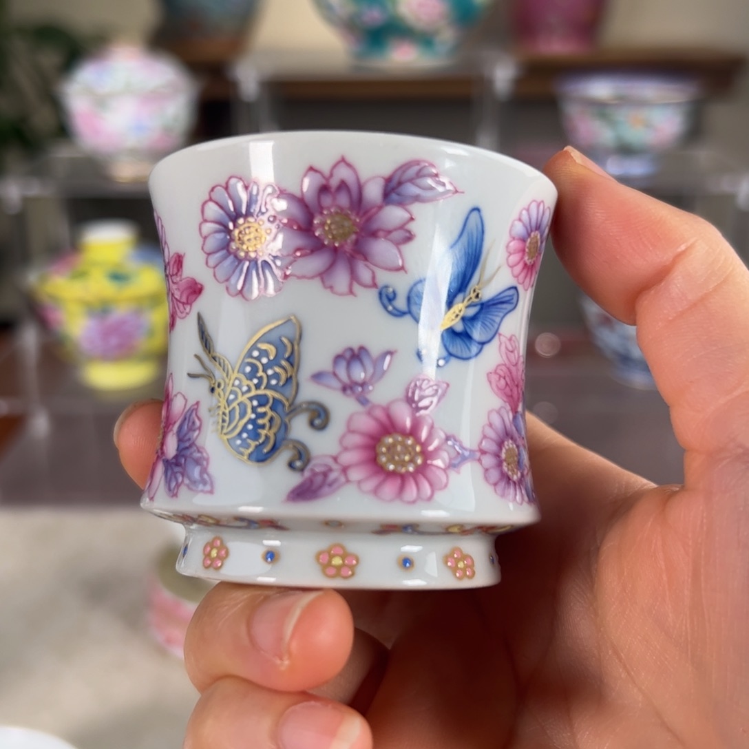 纯手工手绘 高端茶器