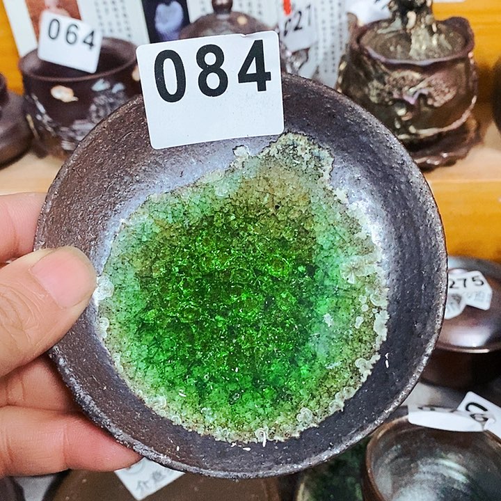 紫砂茶杯柴烧纯手工084