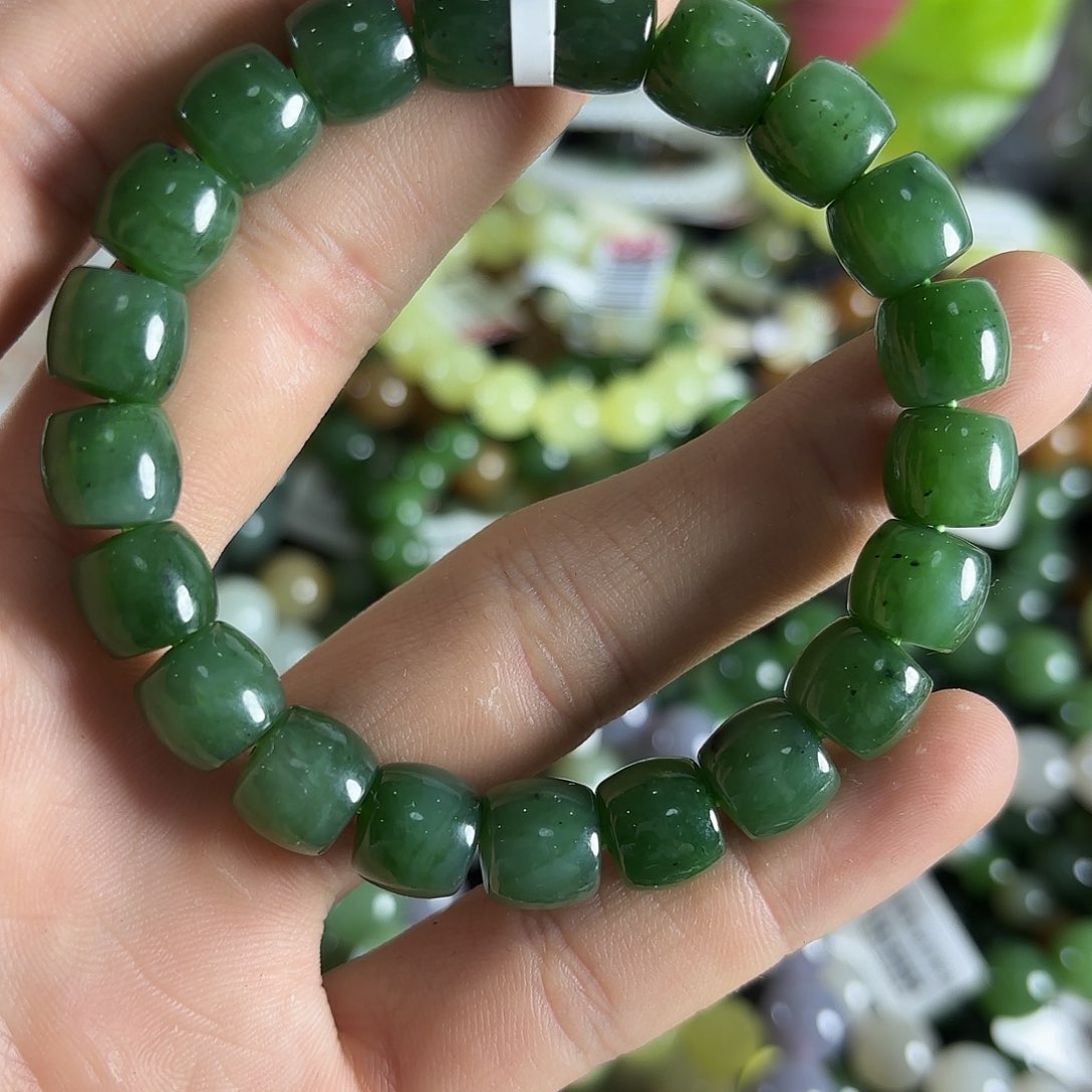 和田玉手链未镶嵌153