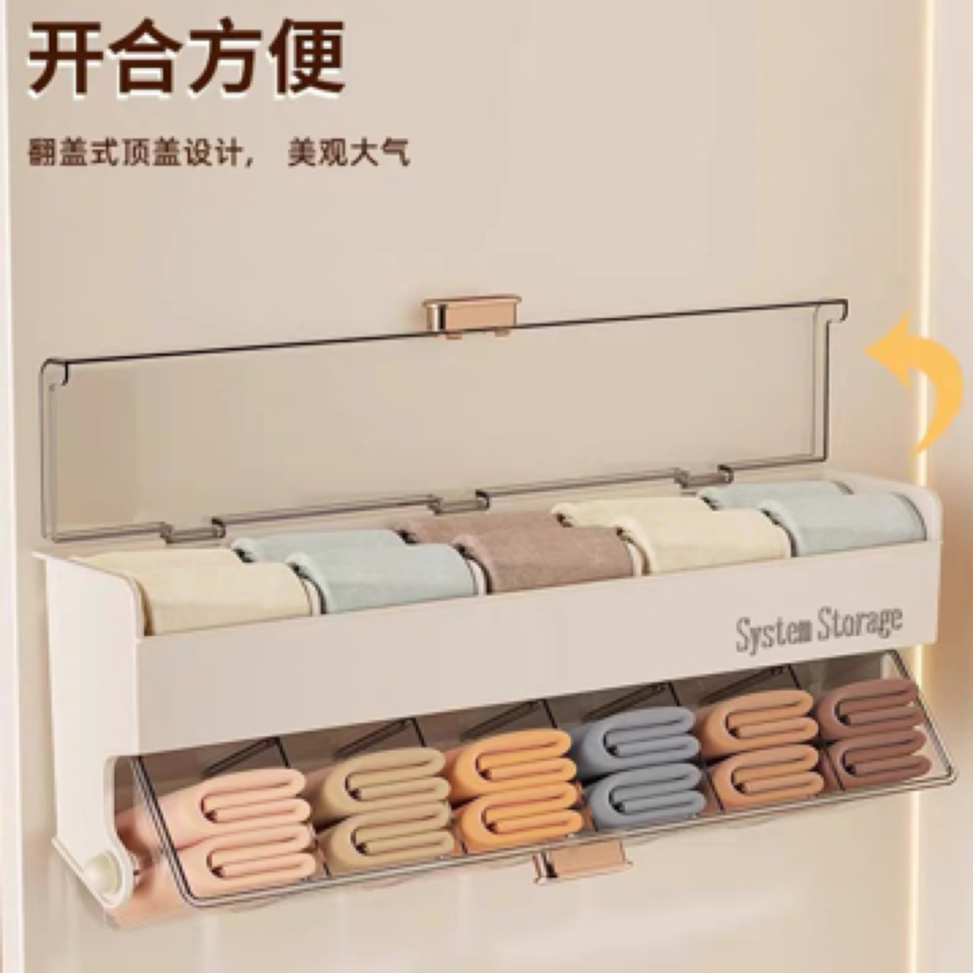 新款袜子内衣分格收纳 颜色不挑