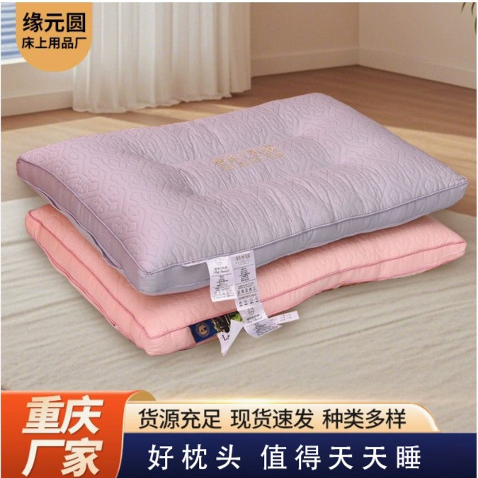枕头一只装护颈枕芯蓬松家用宿舍不变形不塌陷睡眠成人床上用品