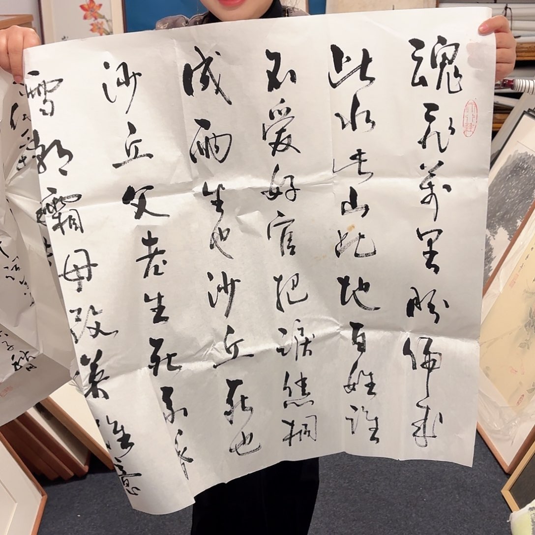 国画龙**士手绘作品欣赏38