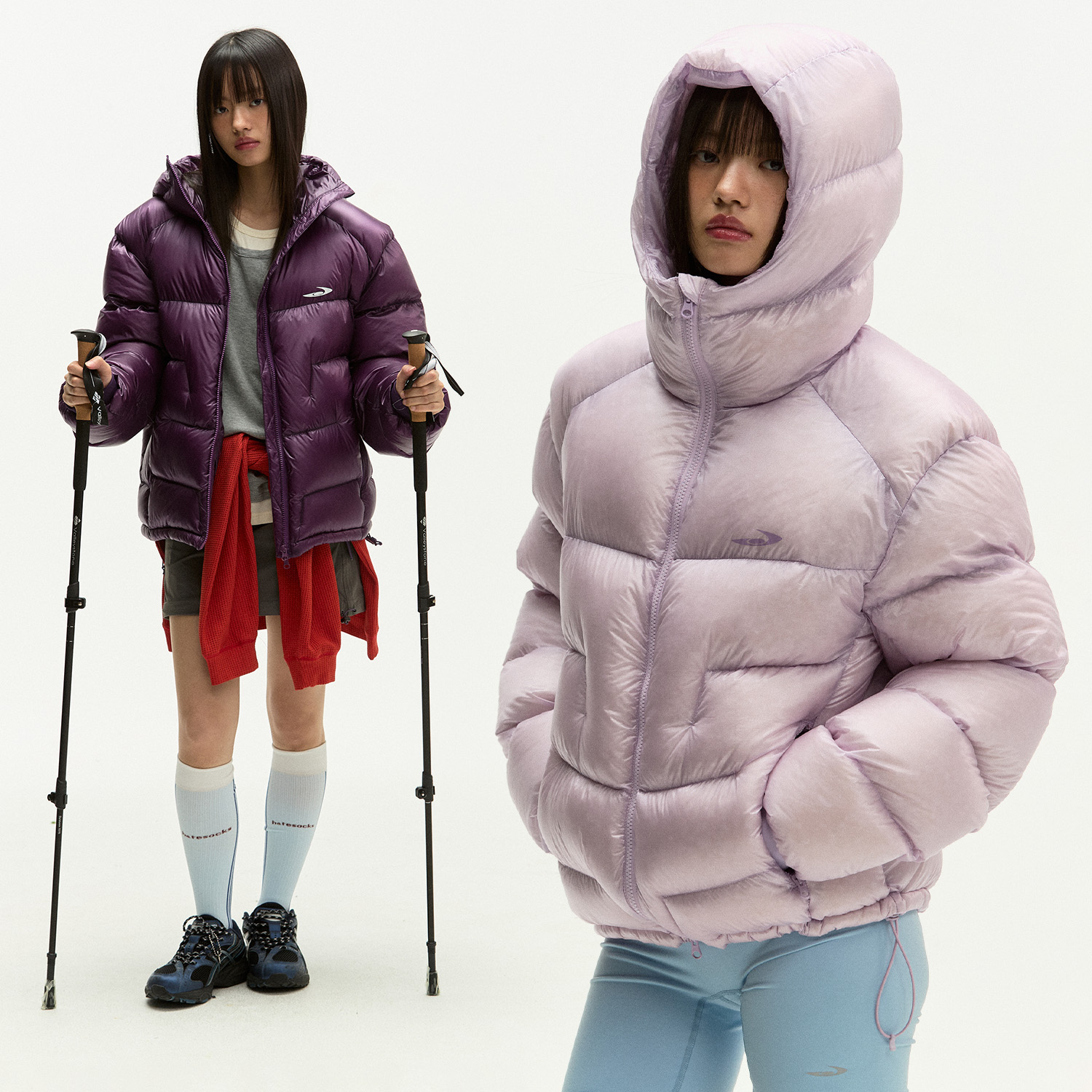 江南先生NewJNXS轻盈保暖白鸭绒羽绒服冬加厚面包服