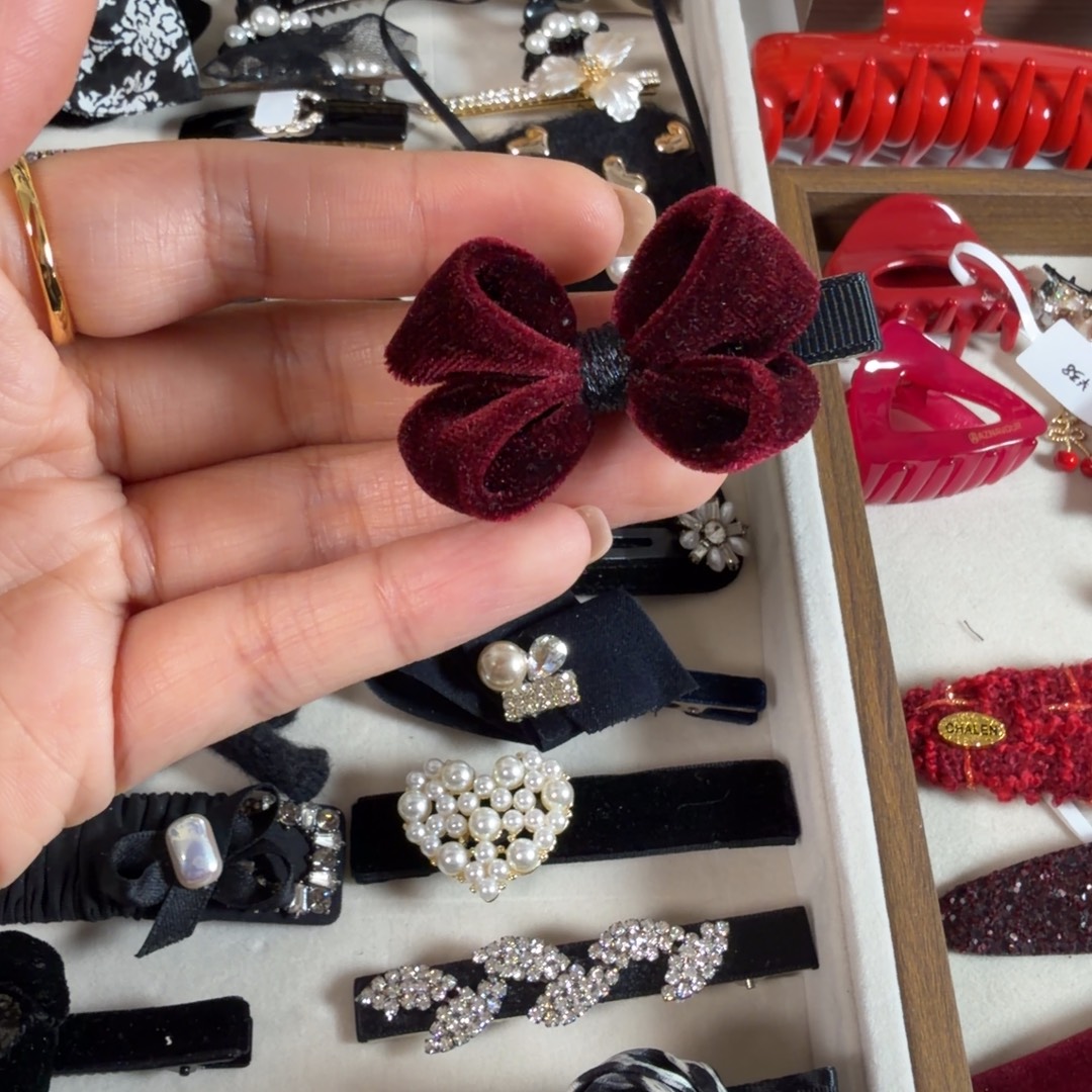 琉璃纯铜合金夹子