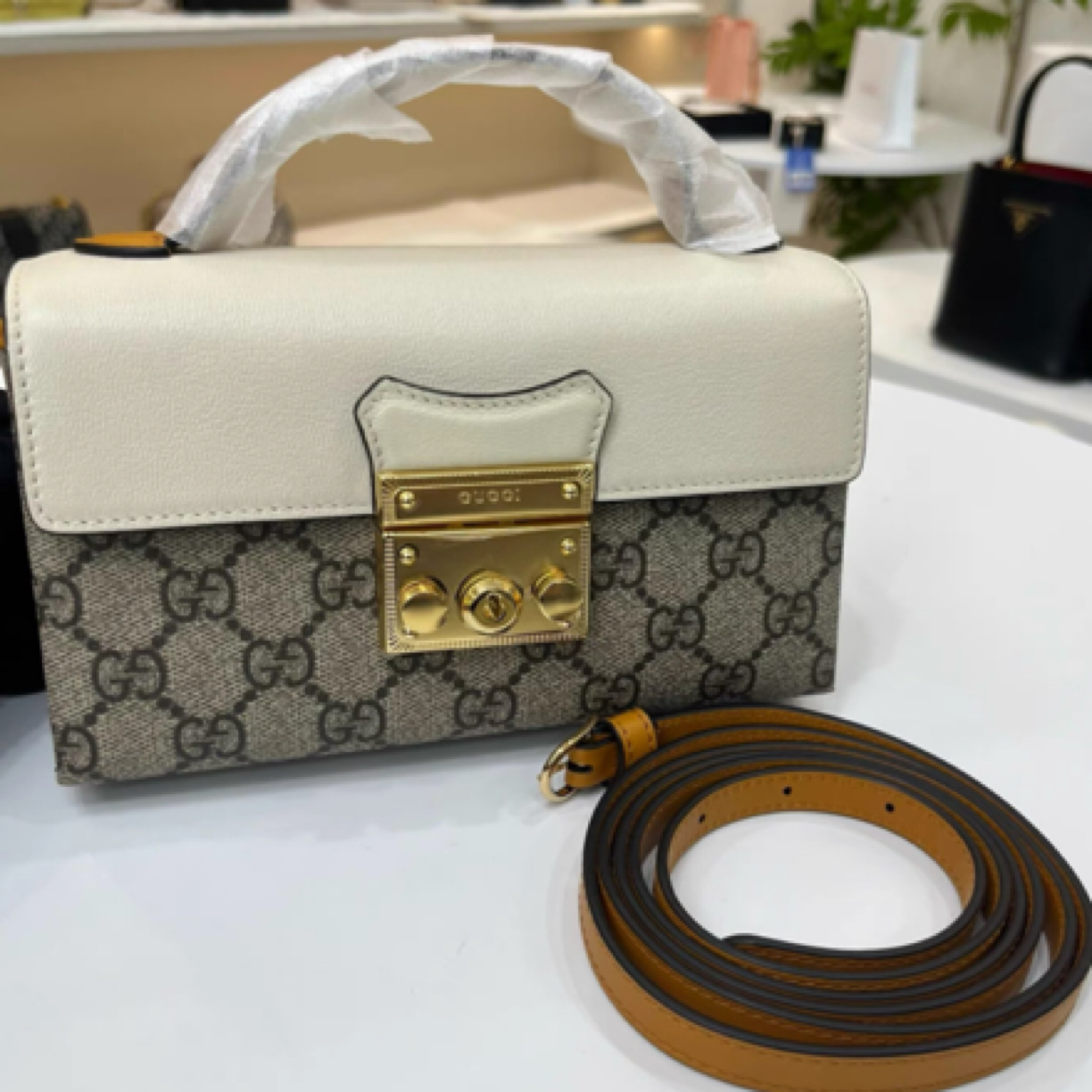 95新 GUCCI/古驰 Gucci 古驰月光宝盒手提款