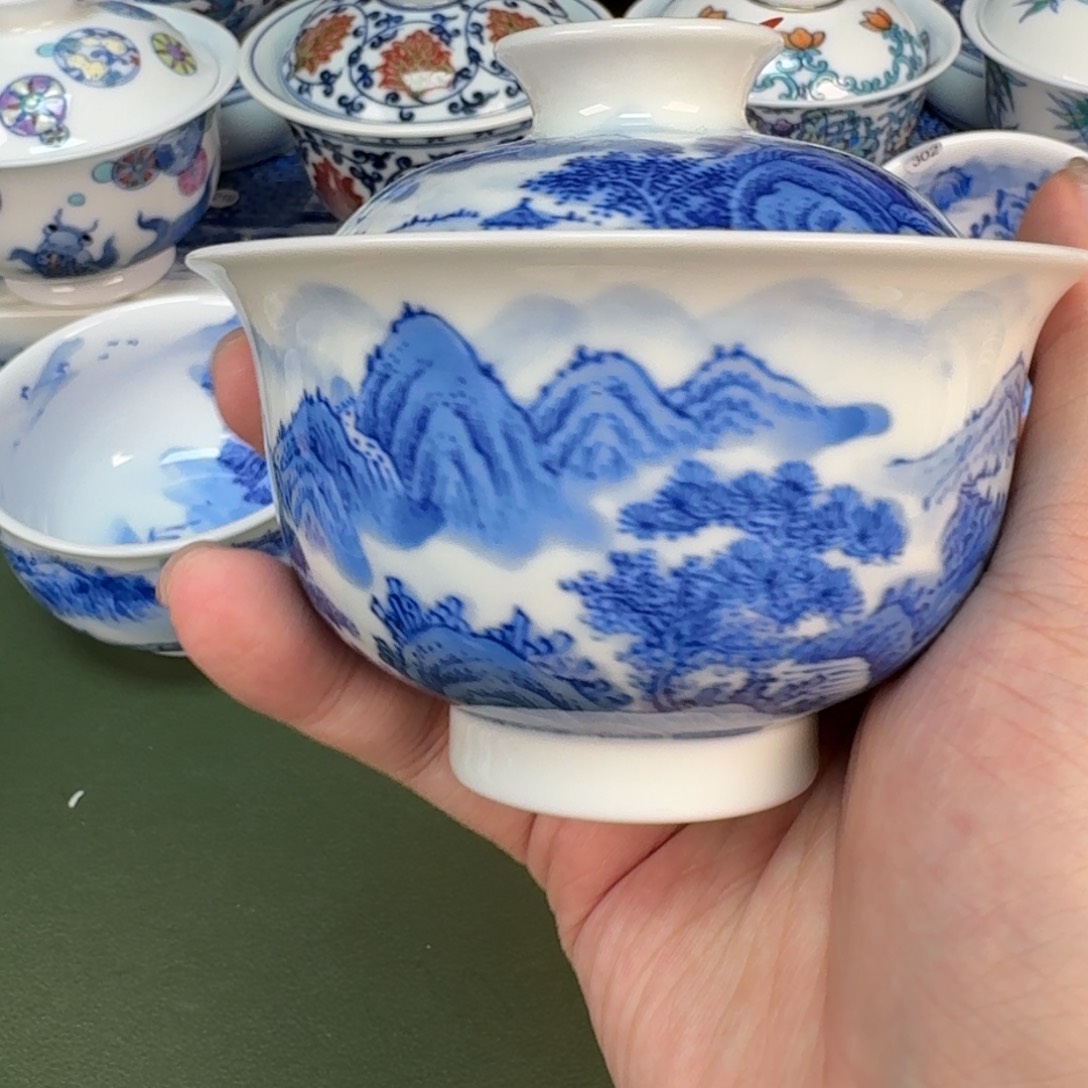 杯景德镇纯手工手绘茶具284