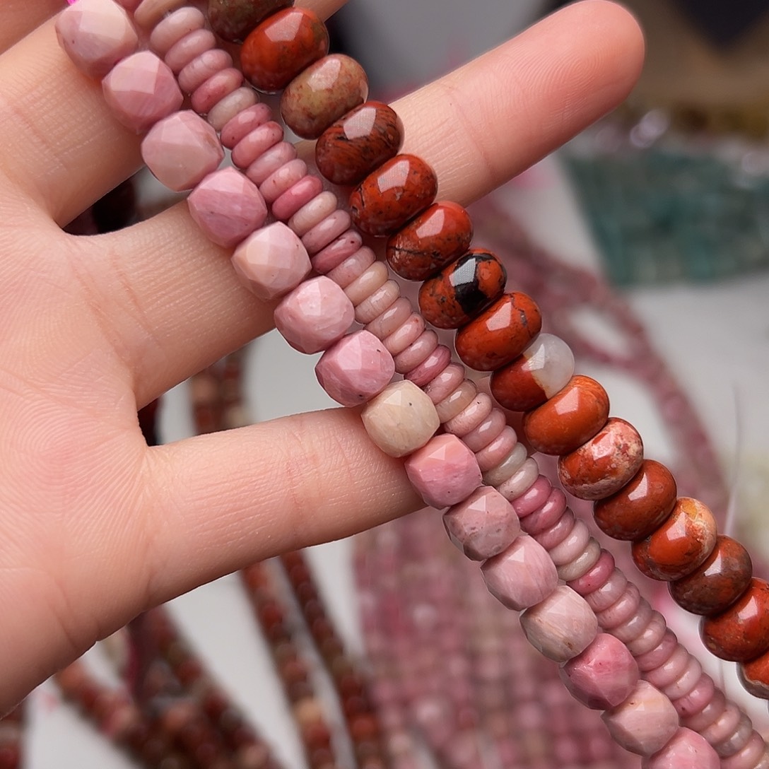 啾***仔玛瑙/玉髓合金珠宝半成品I489。专拍三条/拍二