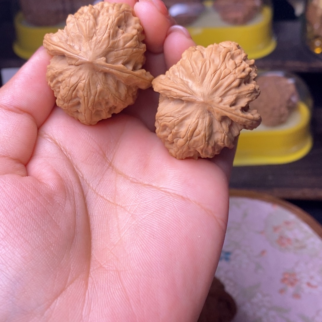 文玩核桃把件野狼37