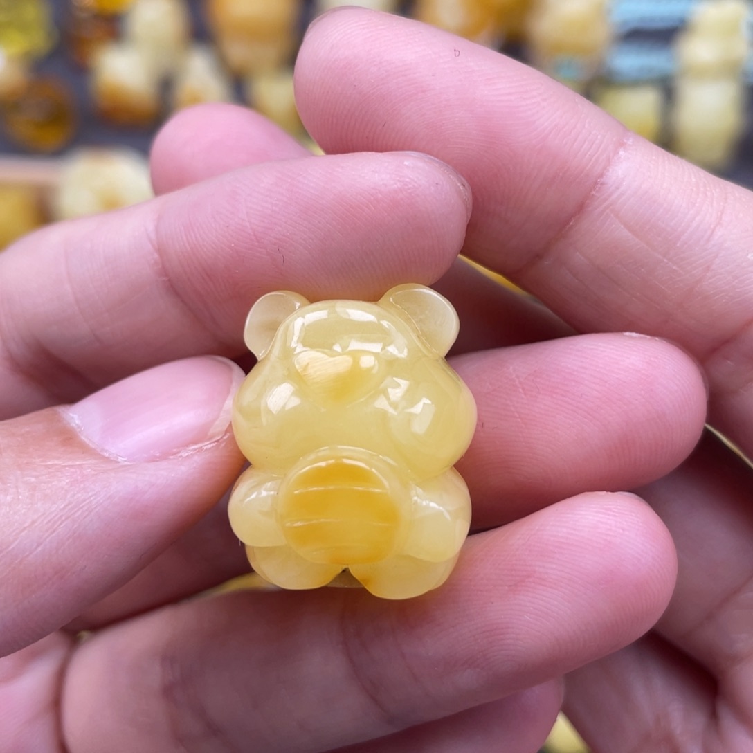 裸石琥珀未镶嵌蜜蜡