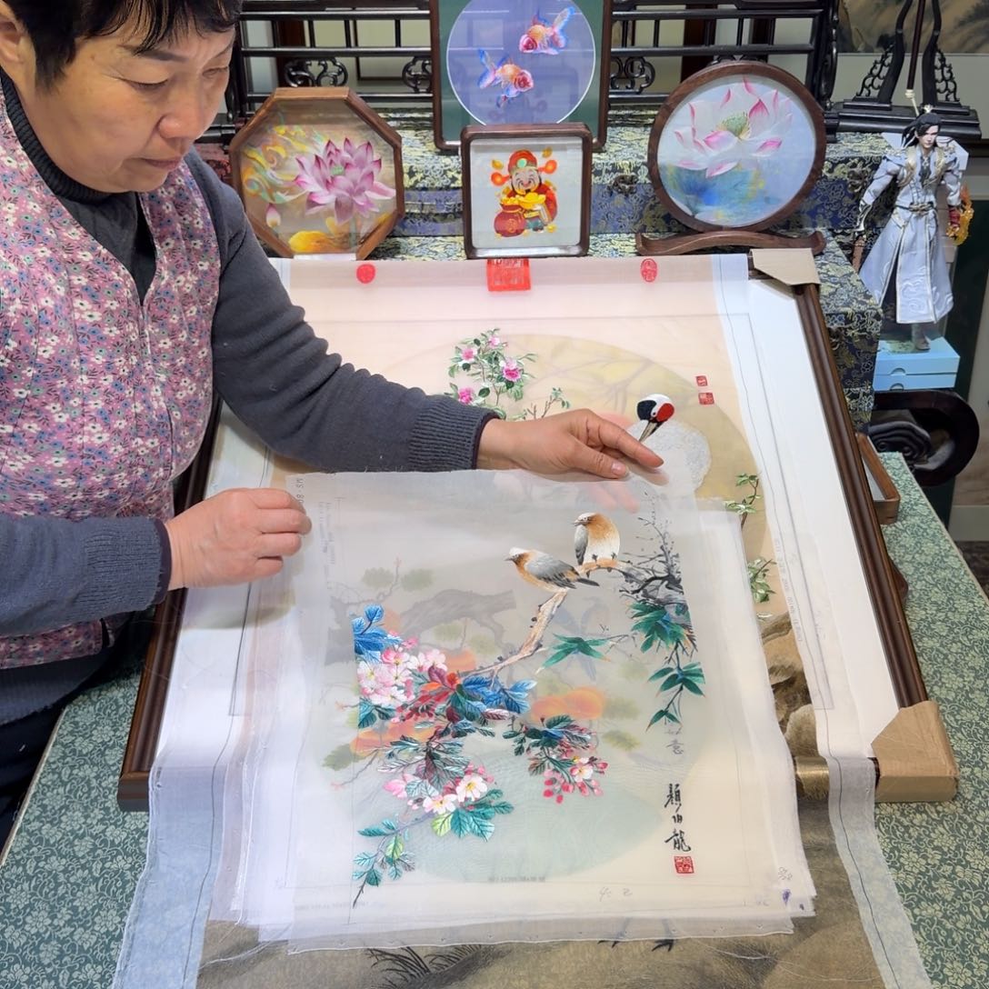 刺绣手工苏绣工艺