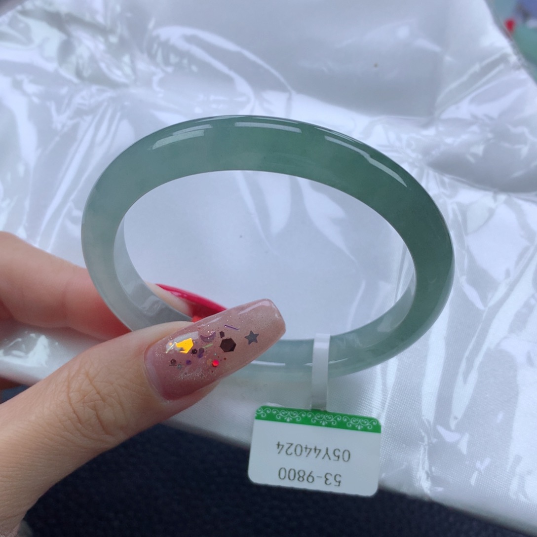 翡翠手镯未镶嵌53.4贵妃