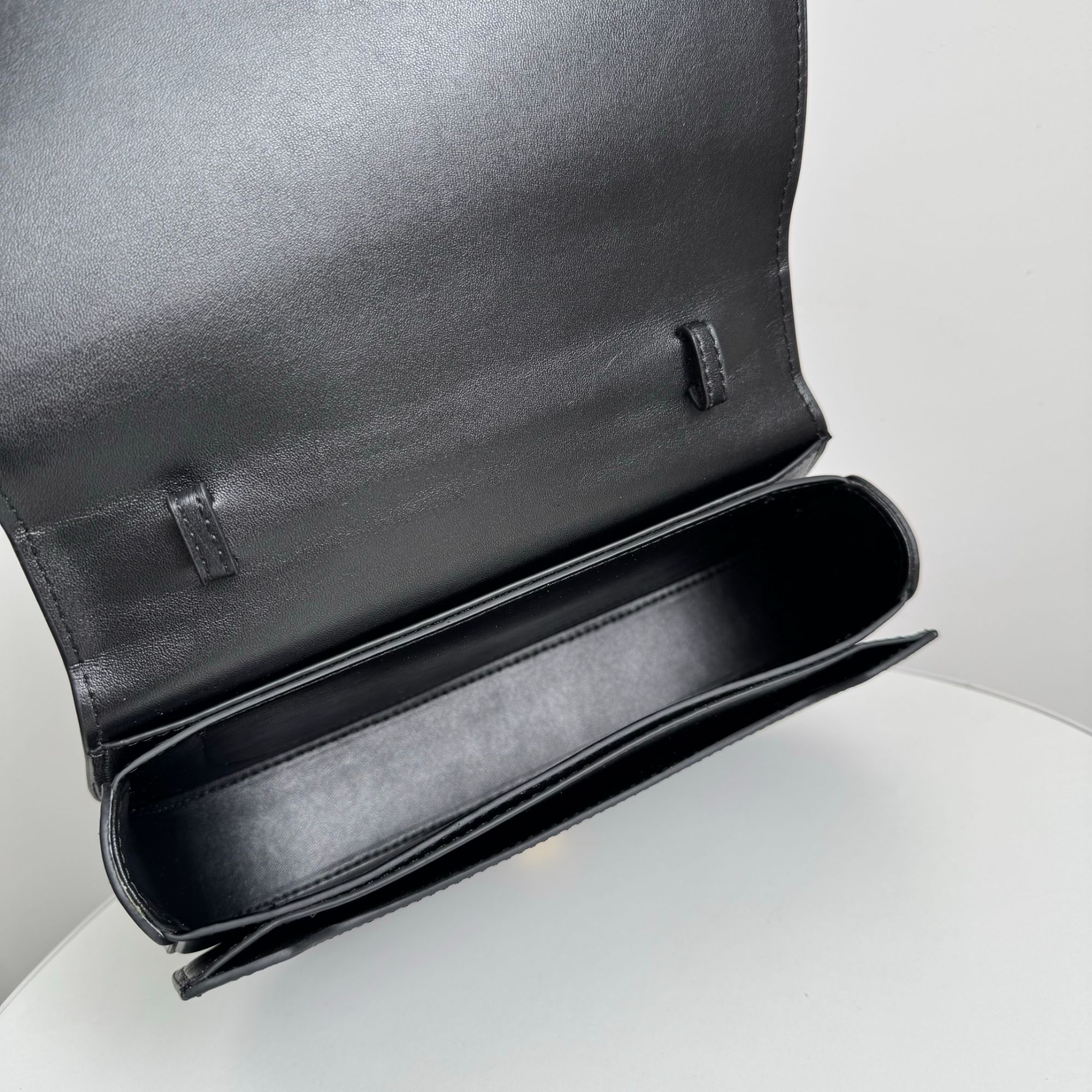 百搭经典复古黑色手提斜挎包