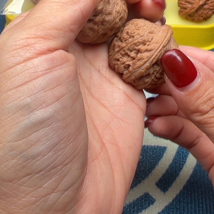 桃核吊坠文玩平底锅