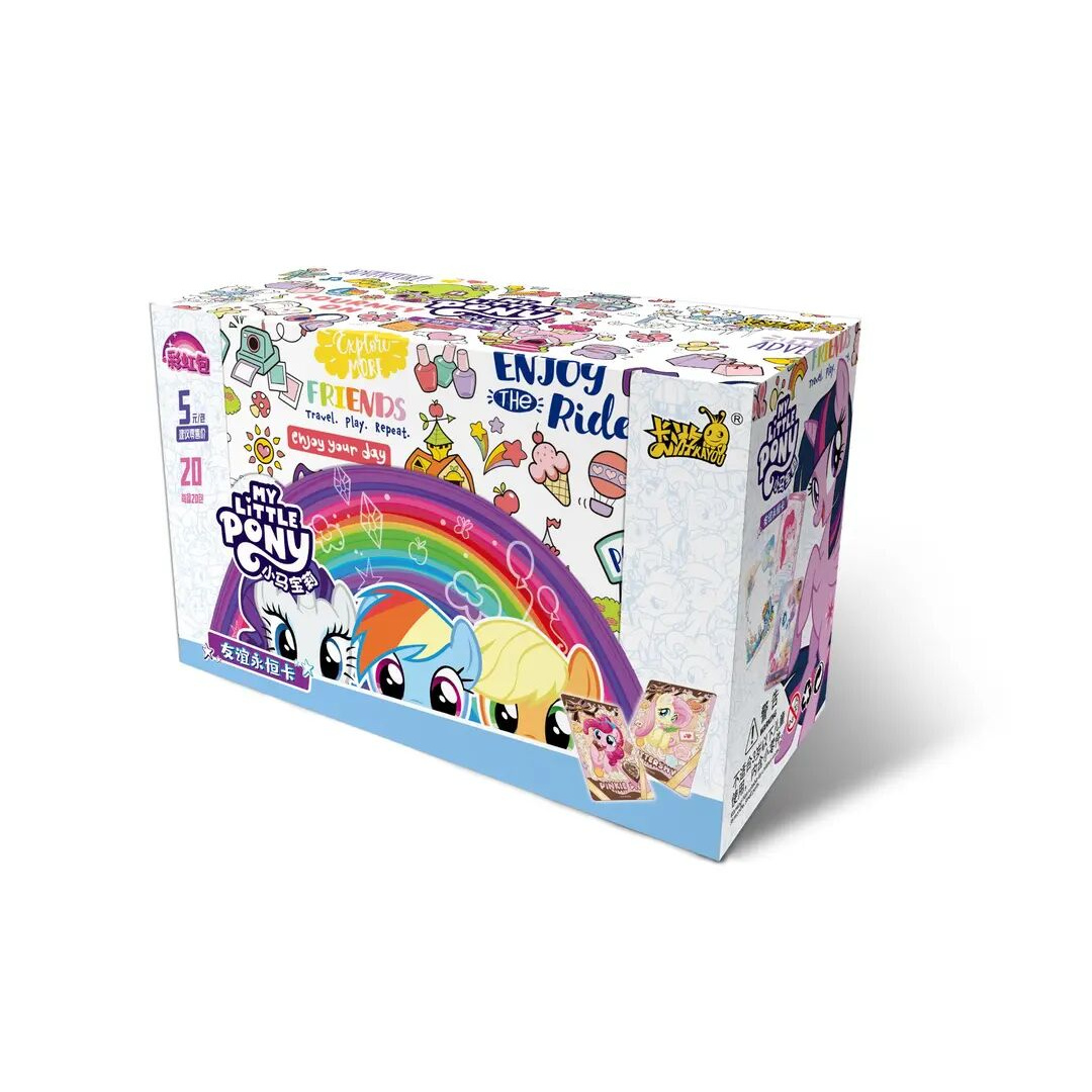 【玩法合集】卡游 小马宝莉彩虹四收藏卡牌（小九代拆）