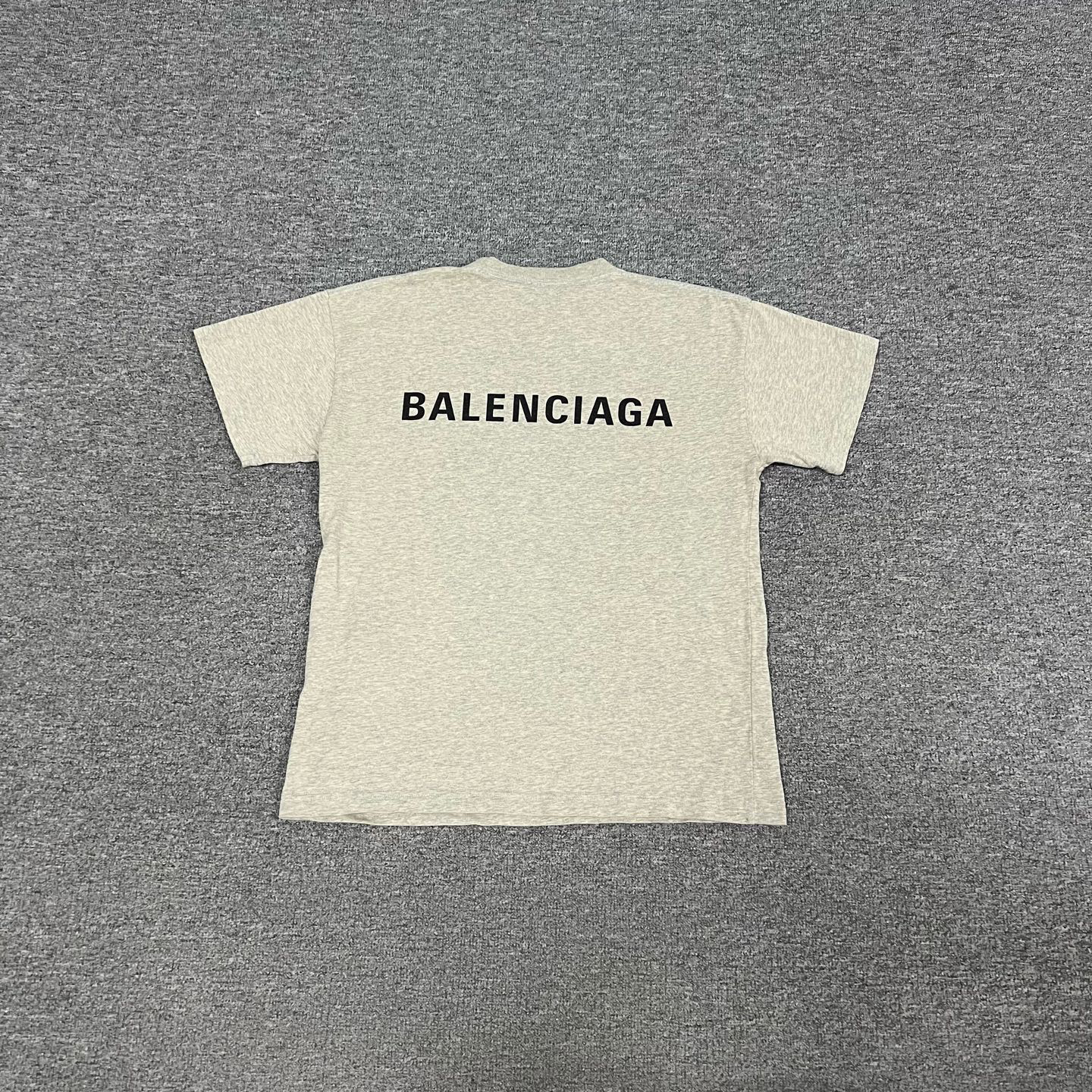 99新 AMIPARIS Balenciaga 巴黎世家 前后字母Logo 短袖T恤 Xs码