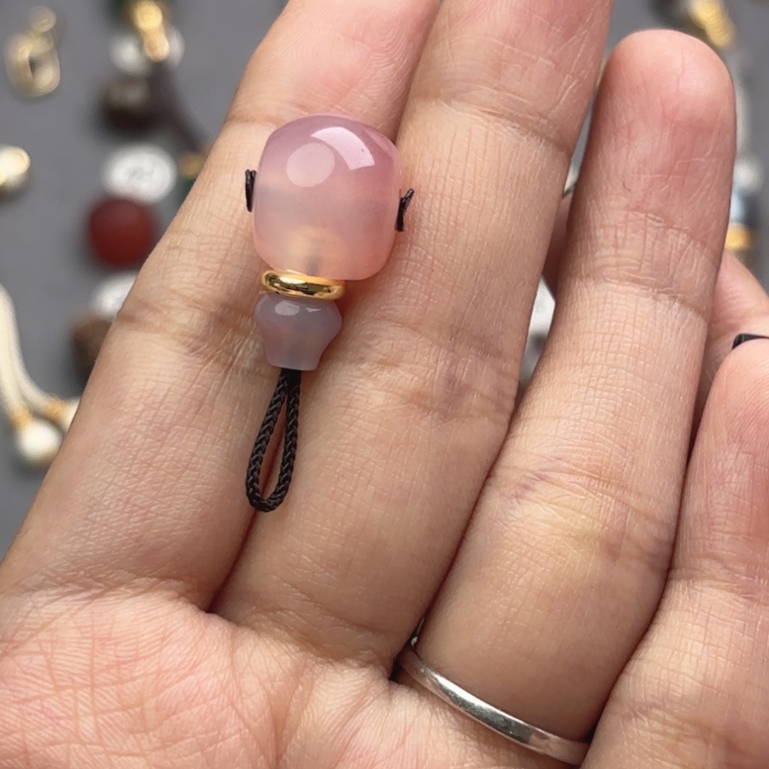 一***踢玛瑙/玉髓未镶嵌文玩配饰