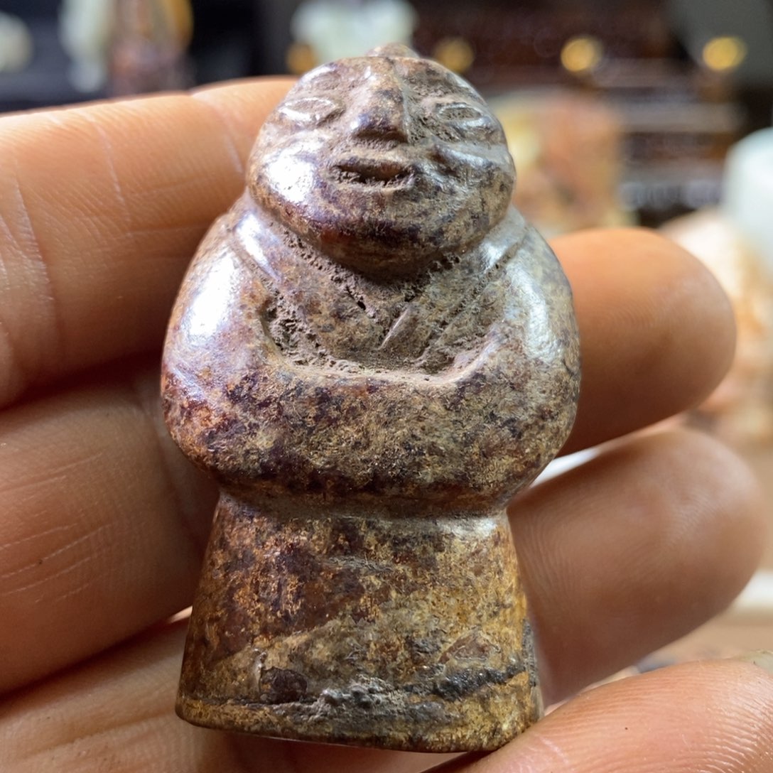 和田玉（糖玉）颈饰未镶嵌