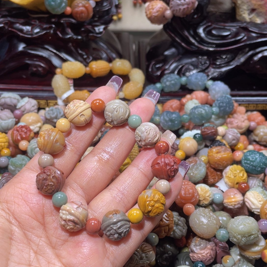 石英质玉手链未镶嵌