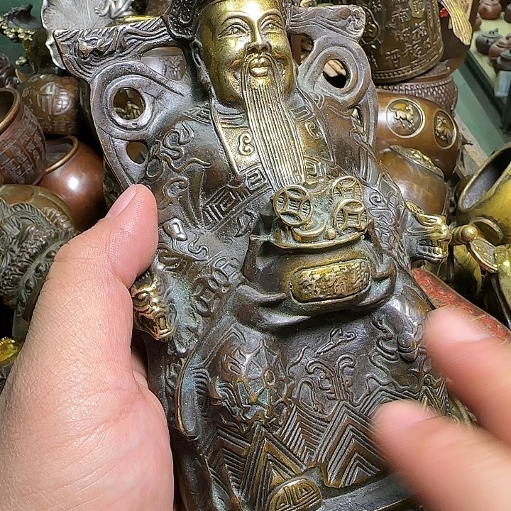 铜器办公室茶室摆件