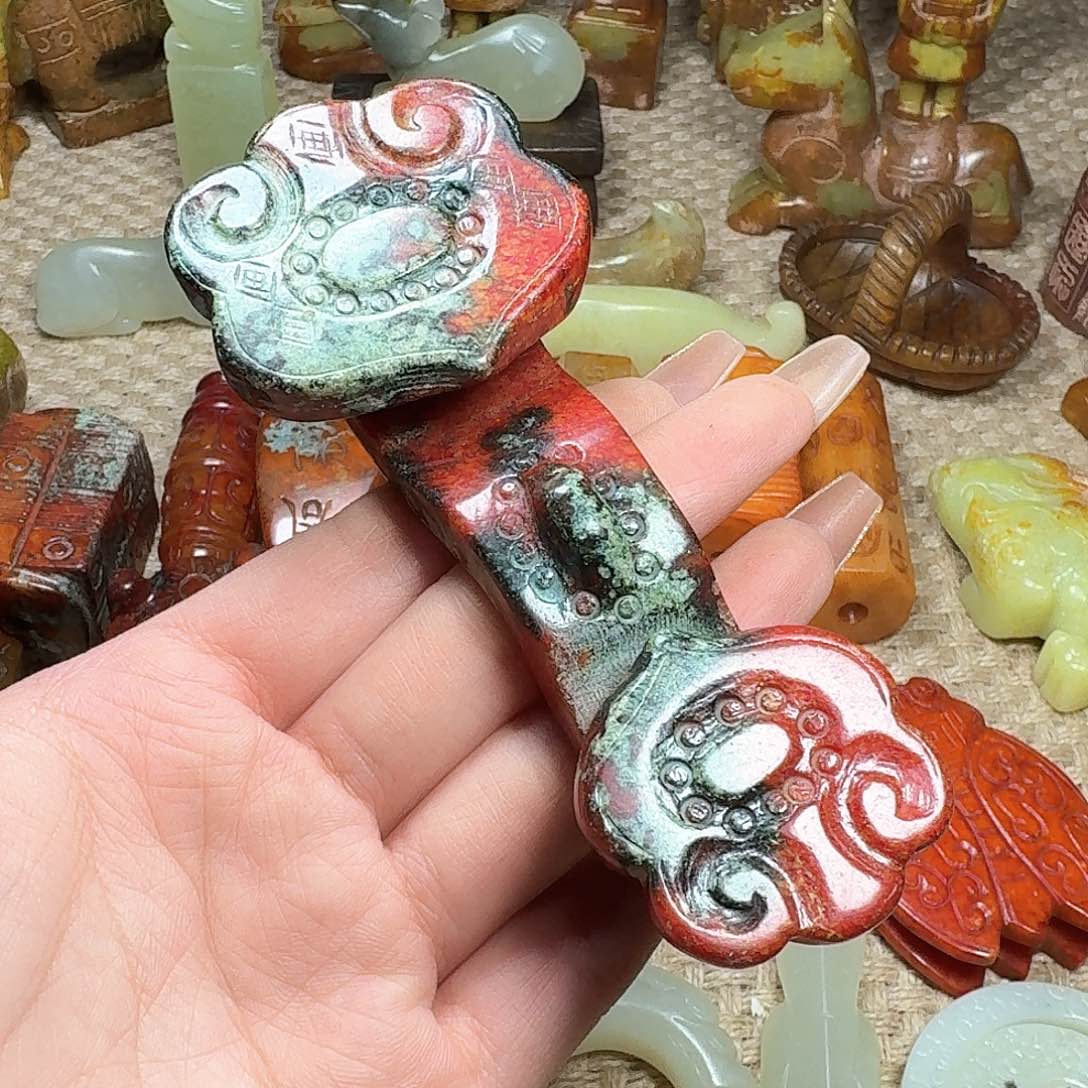 白玉菩提吊坠挂件